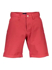 GANT Bermuda aus Bio-Baumwolle in Rot - Nachhaltige Hose