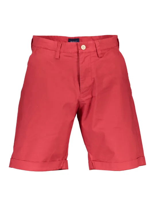 GANT Bermuda aus Bio-Baumwolle in Rot - Nachhaltige Hose
