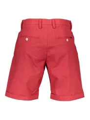 GANT Bermuda aus Bio-Baumwolle in Rot - Nachhaltige Hose