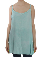 Tops & T-Shirts Elegant Spaghetti Strap Sleeveless Blue Top 310,00 € 7333413030696 | Planet-Deluxe