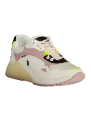 "Weiß-Pinke U.S. Polo Assn. Sneaker – Stilvoll & Sportlich"