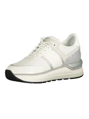 Stilvolle U.S. Polo Assn. Sneaker in Weiß mit Glitzer