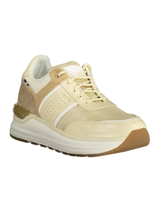 "U.s. Polo Assn. Startseite im Sale | US-POLO ASSN. BEIGE DAMEN SPORTSCHUHE online kaufen"|Planet-Deluxe