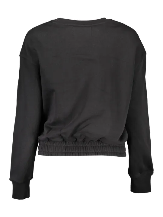 "Calvin Klein Sweatshirts im Sale | Calvin Klein Black Contrast Sweatshirt online kaufen"|Planet-Deluxe