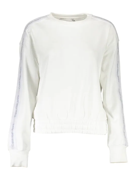 "Calvin Klein Sweatshirts im Sale | Calvin Klein Eleganter Baumwoll-Sweater mit Stickdetails online kaufen"|Planet-Deluxe