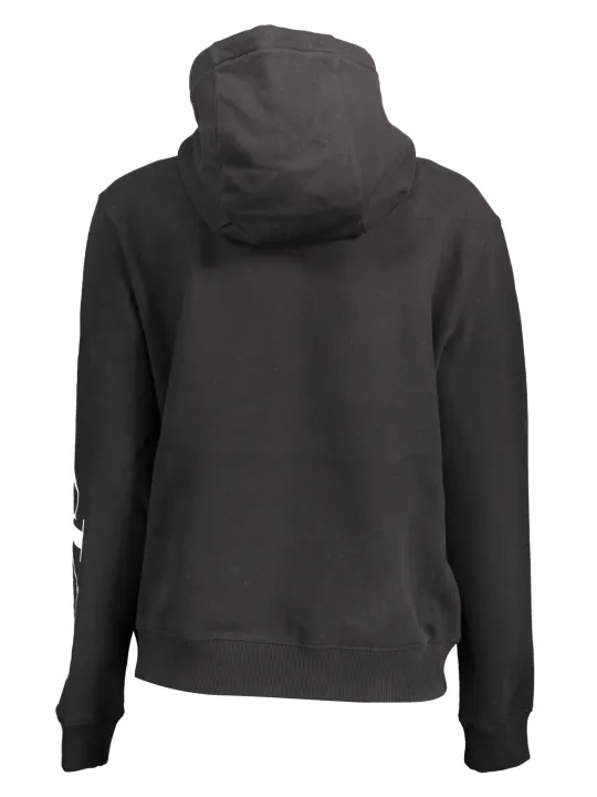 "Calvin Klein Sweatshirts im Sale | Calvin Klein Schwarzer Kapuzenpullover Eleganz  online kaufen"|Planet-Deluxe