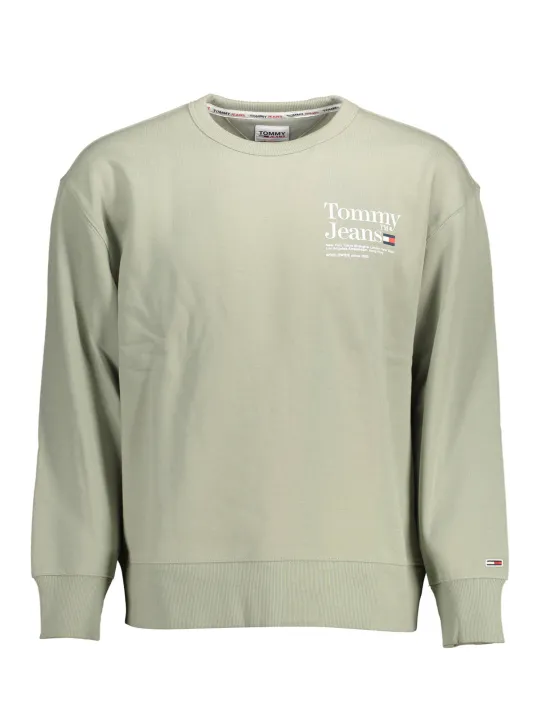 "Tommy Hilfiger Startseite im Sale | TOMMY HILFIGER SWEATSHIRT OHNE REISSVERSCHLUSS HERREN GRÜN online kaufen"|Planet-Deluxe