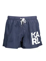 "Karl Lagerfeld Beachwear Startseite im Sale | KARL LAGERFELD BEACHWEAR KOSTÜMTEILE UNTER MAN BLAU online kaufen"|Planet-Deluxe