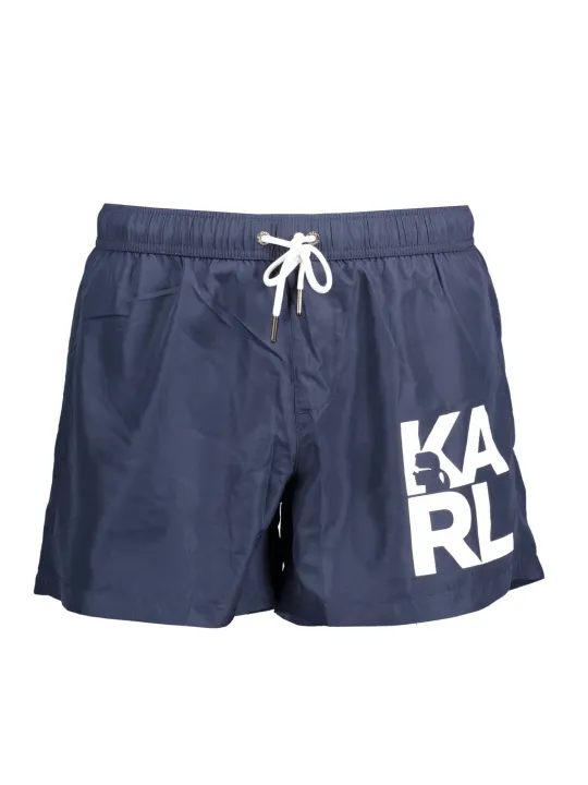 "Karl Lagerfeld Beachwear Startseite im Sale | KARL LAGERFELD BEACHWEAR KOSTÜMTEILE UNTER MAN BLAU online kaufen"|Planet-Deluxe