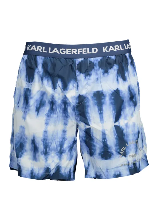 "Karl Lagerfeld Beachwear Badehosen im Sale | Karl Lagerfeld Marine-Tide Badehose online kaufen"|Planet-Deluxe