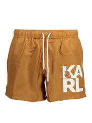 "Karl Lagerfeld Beachwear Startseite im Sale | KARL LAGERFELD BEACHWEAR BADEANZUGTEILE UNTER HERREN BRAUN online kaufen"|Planet-Deluxe