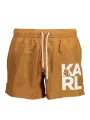 "Karl Lagerfeld Beachwear Startseite im Sale | KARL LAGERFELD BEACHWEAR BADEANZUGTEILE UNTER HERREN BRAUN online kaufen"|Planet-Deluxe