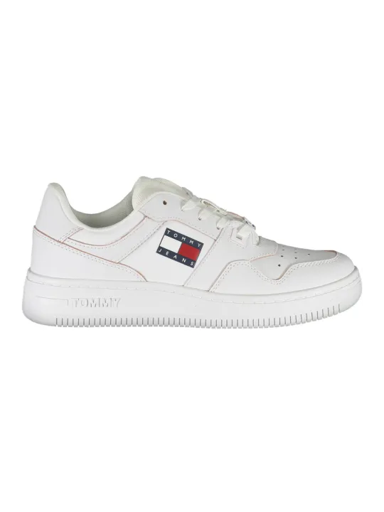 Nachhaltiger Tommy Hilfiger Sneaker – Weiß mit Logo