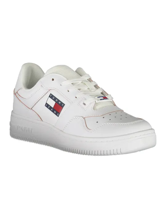 Nachhaltiger Tommy Hilfiger Sneaker – Weiß mit Logo