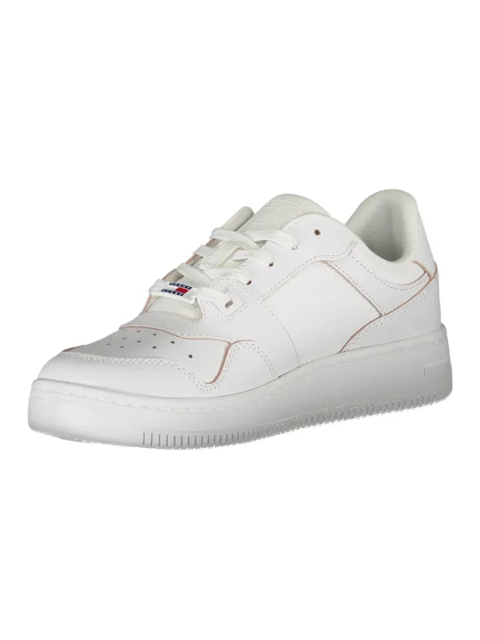 Nachhaltiger Tommy Hilfiger Sneaker – Weiß mit Logo