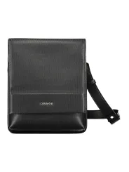 "Calvin Klein Messenger Bags im Sale | Calvin Klein Elegante Messenger Bag Schwarz Leder Nachhaltig online kaufen"|Planet-Deluxe