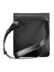 "Calvin Klein Messenger Bags im Sale | Calvin Klein Elegante Messenger Bag Schwarz Leder Nachhaltig online kaufen"|Planet-Deluxe