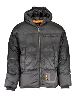 LA MARTINA Nero Daunenjacke mit Kapuze – Stil & Wärme