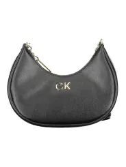 "Calvin Klein Einzelstücke & Seltenheiten im Sale | Calvin Klein Halbmond Kettentasche - Schwarz & Gold online kaufen"|Planet-Deluxe