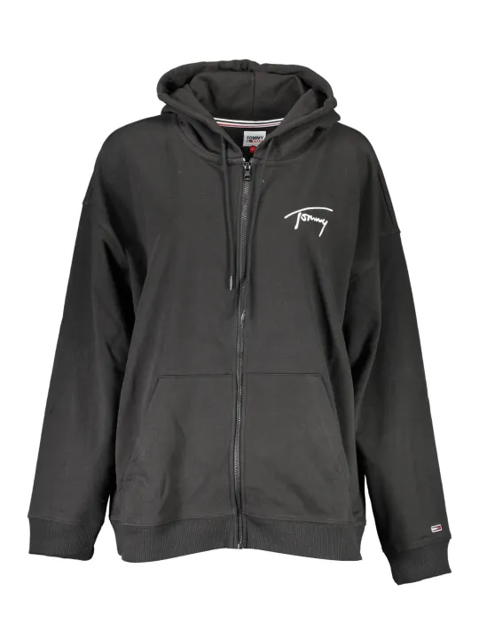 "Tommy Hilfiger Startseite im Sale | TOMMY HILFIGER SWEATSHIRT MIT ZIP DAMEN SCHWARZ online kaufen"|Planet-Deluxe