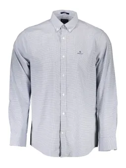 GANT Bio-Baumwollhemd Blau Regular Fit - Nachhaltig & Stilvoll