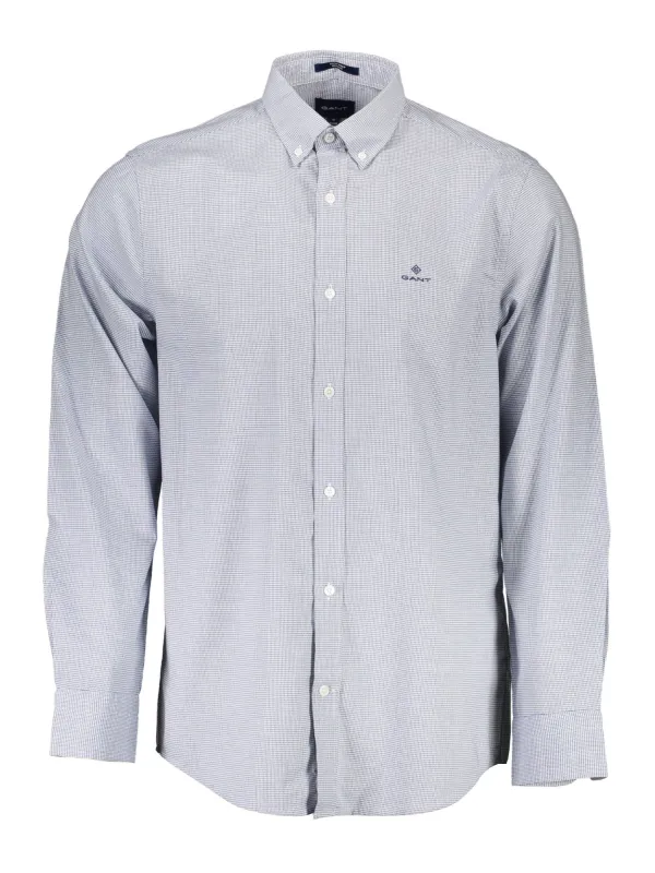 GANT Bio-Baumwollhemd Blau Regular Fit - Nachhaltig & Stilvoll GANT Bio-Baumwollhemd Blau Regular Fit - Nachhaltig & Stilvoll