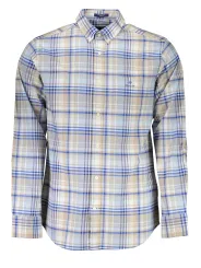 GANT Hemd Azurblau Bio-Baumwolle Regular Fit