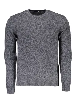 Harmont Blaine: Marineblauer Komfortpullover Herren