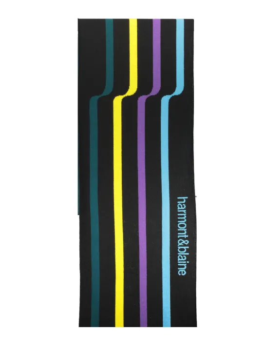 "Harmont & Blaine Schals im Sale | Harmont Blaine Eleganter Schal Schwarz 38x164 cm online kaufen"|Planet-Deluxe