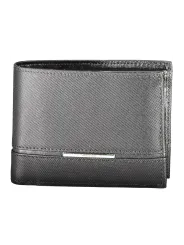 "Calvin Klein Brieftaschen im Sale | Calvin Klein Herren Leder Geldbörse Schwarz RFID Schutz online kaufen"|Planet-Deluxe