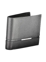 "Calvin Klein Brieftaschen im Sale | Calvin Klein Herren Leder Geldbörse Schwarz RFID Schutz online kaufen"|Planet-Deluxe