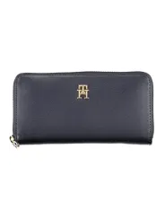 "Tommy Hilfiger Leder-Geldbörse – Stilvoll mit Gold-Details"