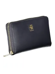 "Tommy Hilfiger Leder-Geldbörse – Stilvoll mit Gold-Details"