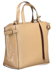 "Calvin Klein Einzelstücke & Seltenheiten im Sale | Calvin Klein Eco Chic Lederhandtasche Braun online kaufen"|Planet-Deluxe