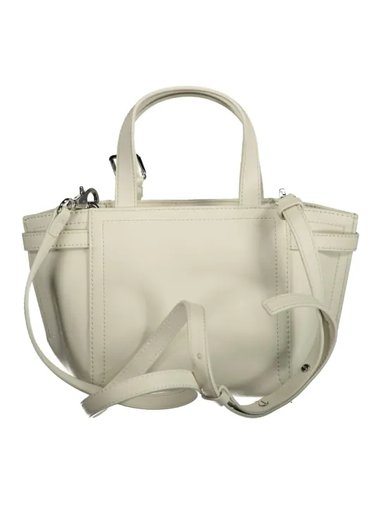 "Calvin Klein Einzelstücke & Seltenheiten im Sale | Calvin Klein Nappa Weiß Elegance Tasche online kaufen"|Planet-Deluxe