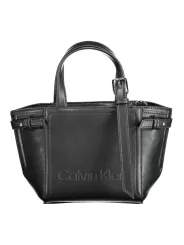 "Calvin Klein Einzelstücke & Seltenheiten im Sale | Calvin Klein Elegante Ledertasche Nero online kaufen"|Planet-Deluxe