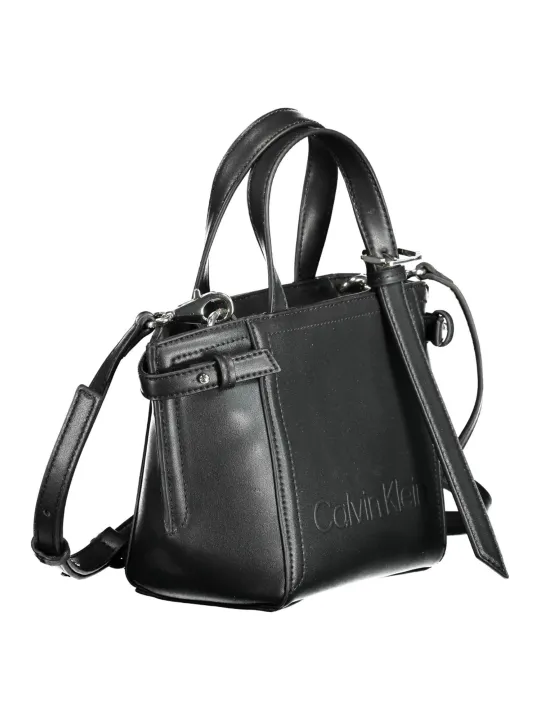 "Calvin Klein Einzelstücke & Seltenheiten im Sale | Calvin Klein Elegante Ledertasche Nero online kaufen"|Planet-Deluxe