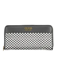 Elegante GUESS Schwarz-Weiß Geldbörse WB787046
