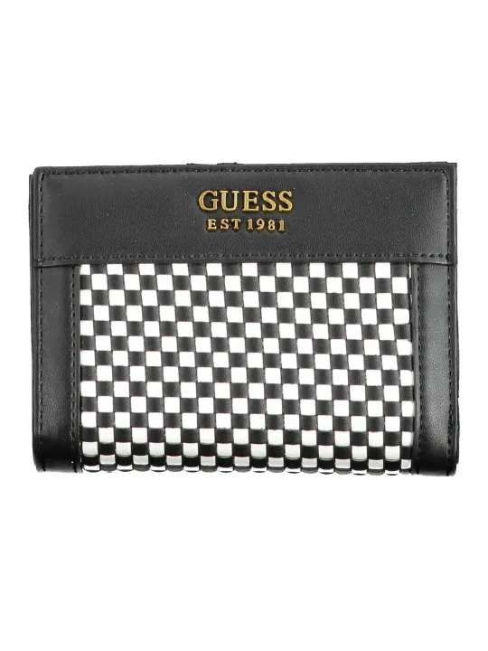 GUESS Urban Chic Geldbörse - Schwarz-Bunt, Stilvoll & Modern