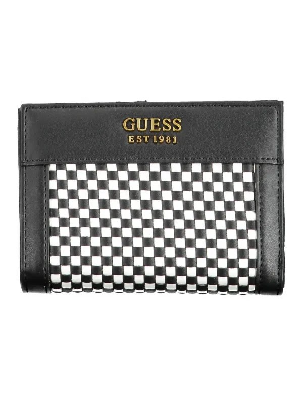 GUESS Urban Chic Geldbörse - Schwarz-Bunt, Stilvoll & Modern