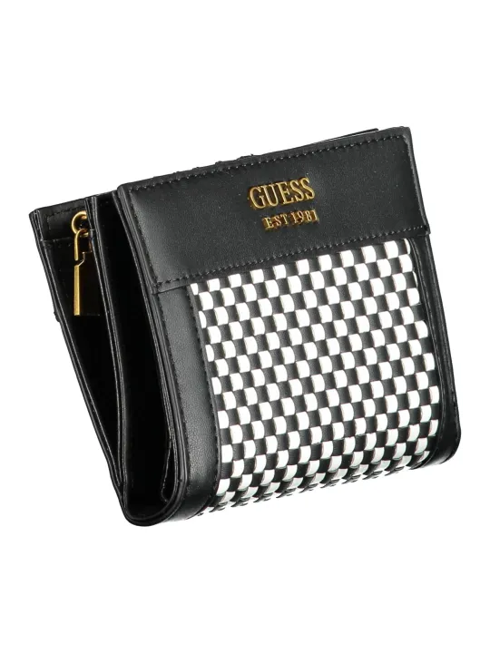 GUESS Urban Chic Geldbörse - Schwarz-Bunt, Stilvoll & Modern