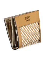 GUESS Leder Geldbörse Caramel Braun Multi - Stil & Funktion