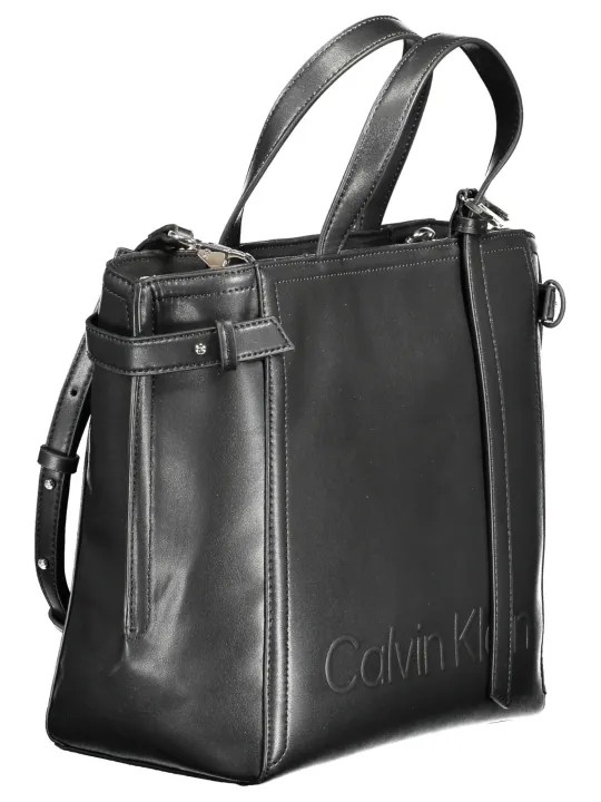 "Calvin Klein Einzelstücke & Seltenheiten im Sale | Calvin Klein Eco Fashion Handtasche Nero online kaufen"|Planet-Deluxe