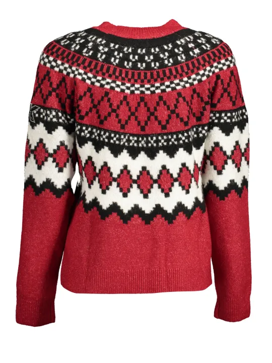 "Desigual Startseite im Sale | DESIGUAL PULLOVER DAMEN ROT online kaufen"|Planet-Deluxe