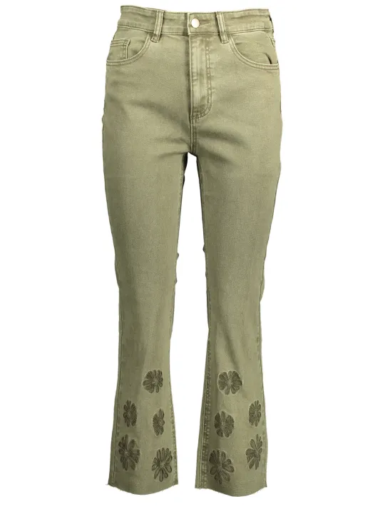 "Desigual Startseite im Sale | DESIGUAL JEANS DENIM DAMENGRÜN online kaufen"|Planet-Deluxe