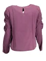 "Desigual Hemden im Sale | "Desigual Viola Herz-Ausschnitt Langarmshirt" online kaufen"|Planet-Deluxe