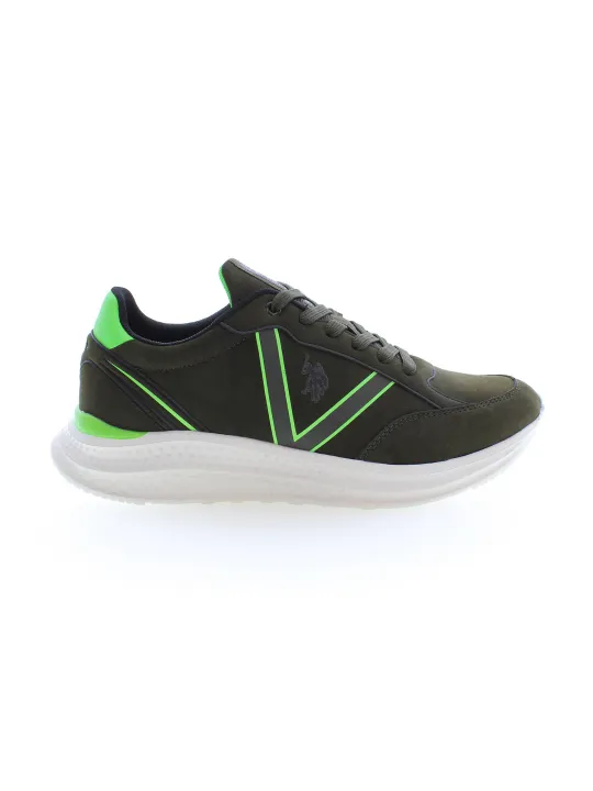 "U.S. POLO BEST PRICE Startseite im Sale | US POLO BEST PRICE GRÜNE HERREN SPORTSCHUHE online kaufen"|Planet-Deluxe