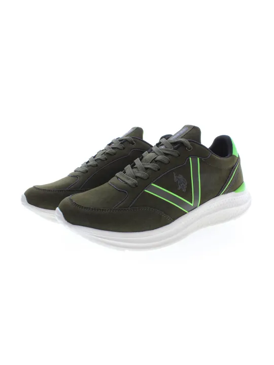 "U.S. POLO BEST PRICE Startseite im Sale | US POLO BEST PRICE GRÜNE HERREN SPORTSCHUHE online kaufen"|Planet-Deluxe