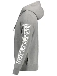 "Napapijri Sweatshirts im Sale | Napapijri Hoodie Grigio - Komfort und Stil für kühle Tage online kaufen"|Planet-Deluxe