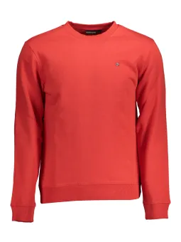 "Napapijri Balis Crew Sweatshirt Rot - Komfort & Stil"